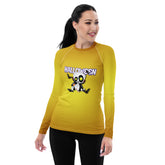 Witch Hat Wonder Women's Rash Guard front view